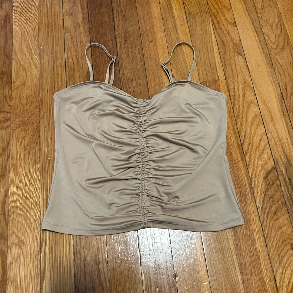 Gold aritzia tank